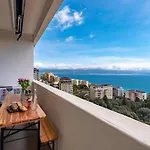 아파트 Magnifique Vue Mer, Spacieux Et Traversant