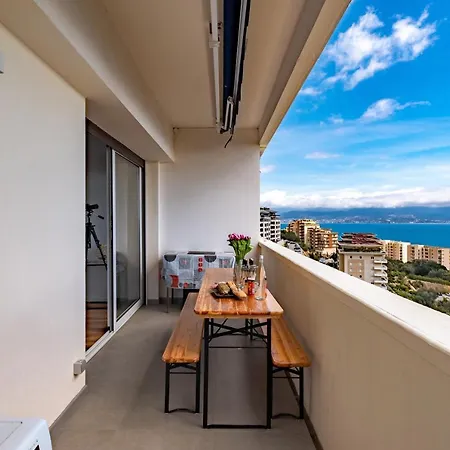 Apartmán Magnifique Vue Mer, Spacieux Et Traversant Ajaccio (Corsica)
